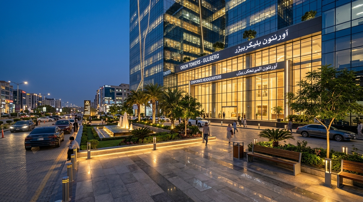1 Kanal Prime Commercial Plot in State Life Phase 1 Commercial Area, Lahore